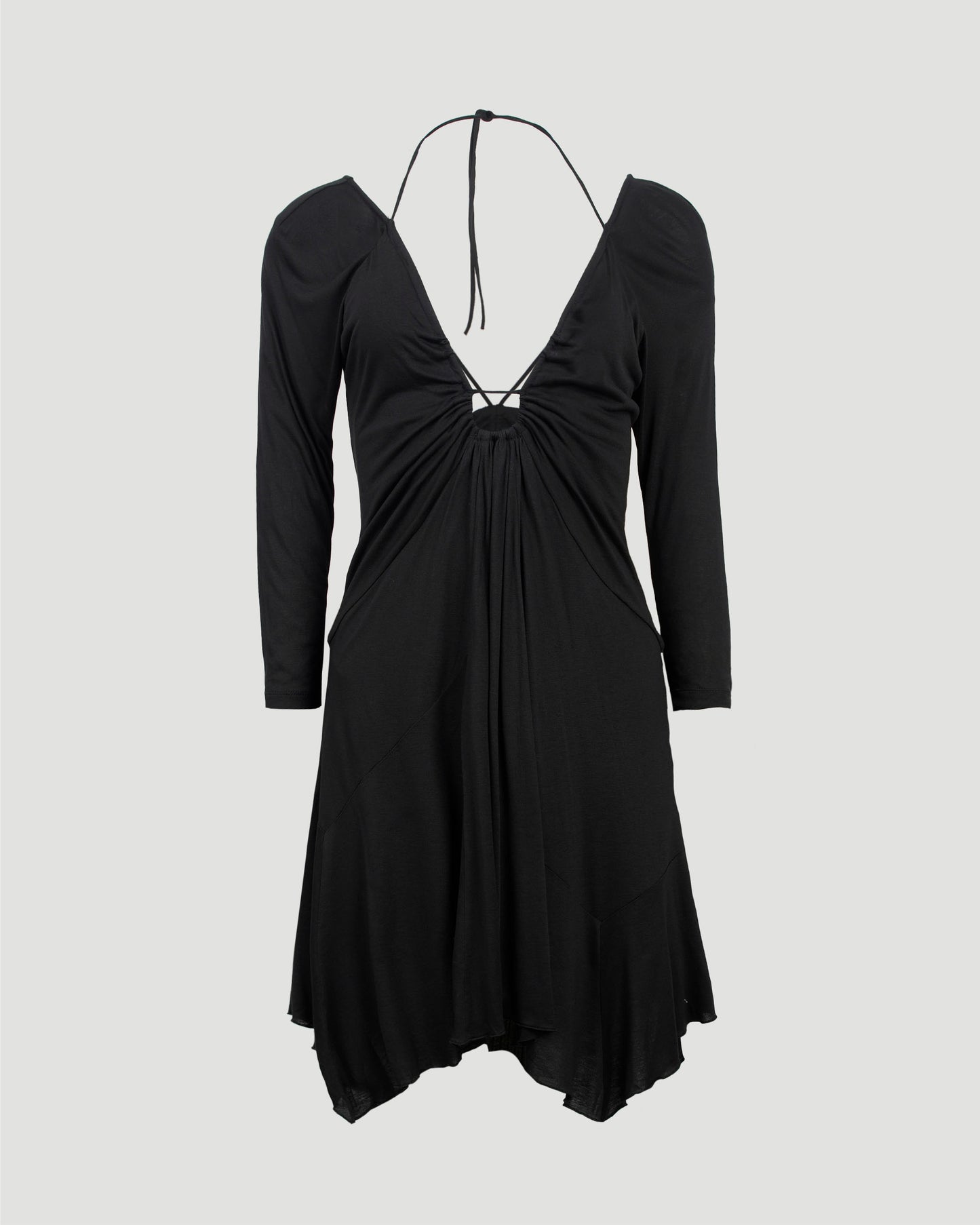 LONG SLEEVE DRESS IN BLACK