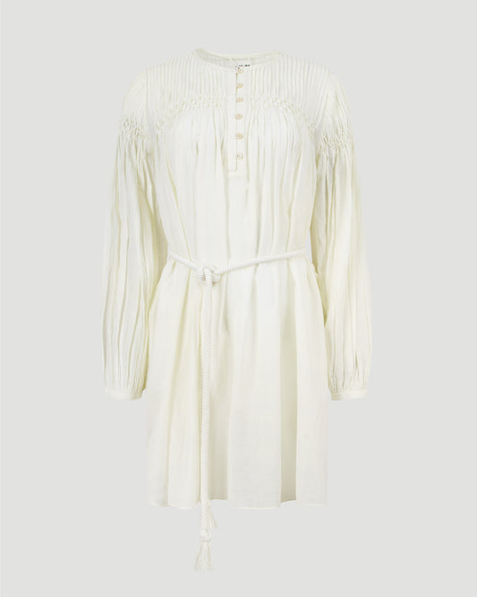 ADELIANI DRESS IN ECRU