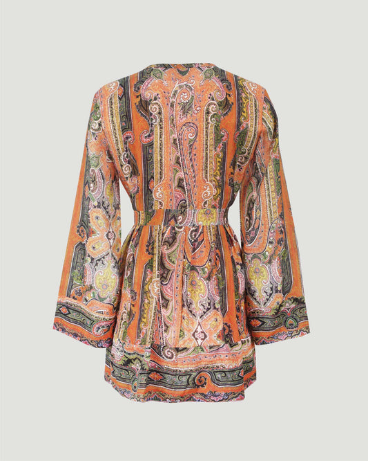 Morgane Dress in Orange