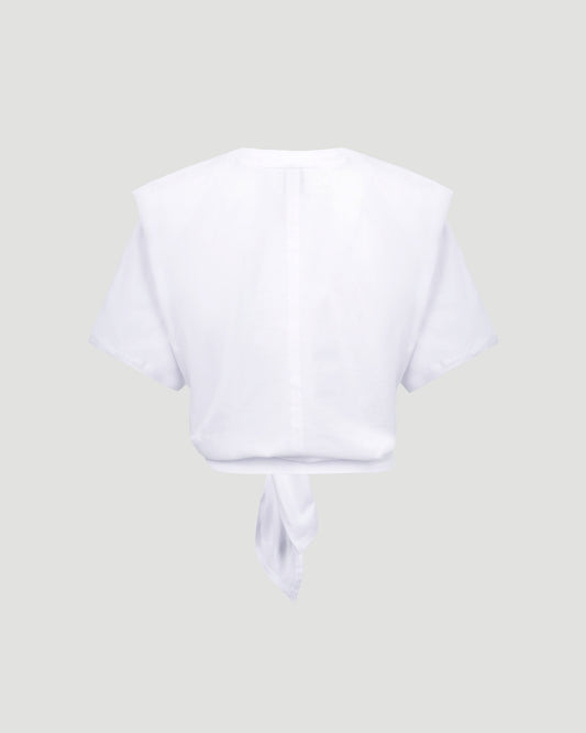 ZELIKIA T-SHIRT IN WHITE