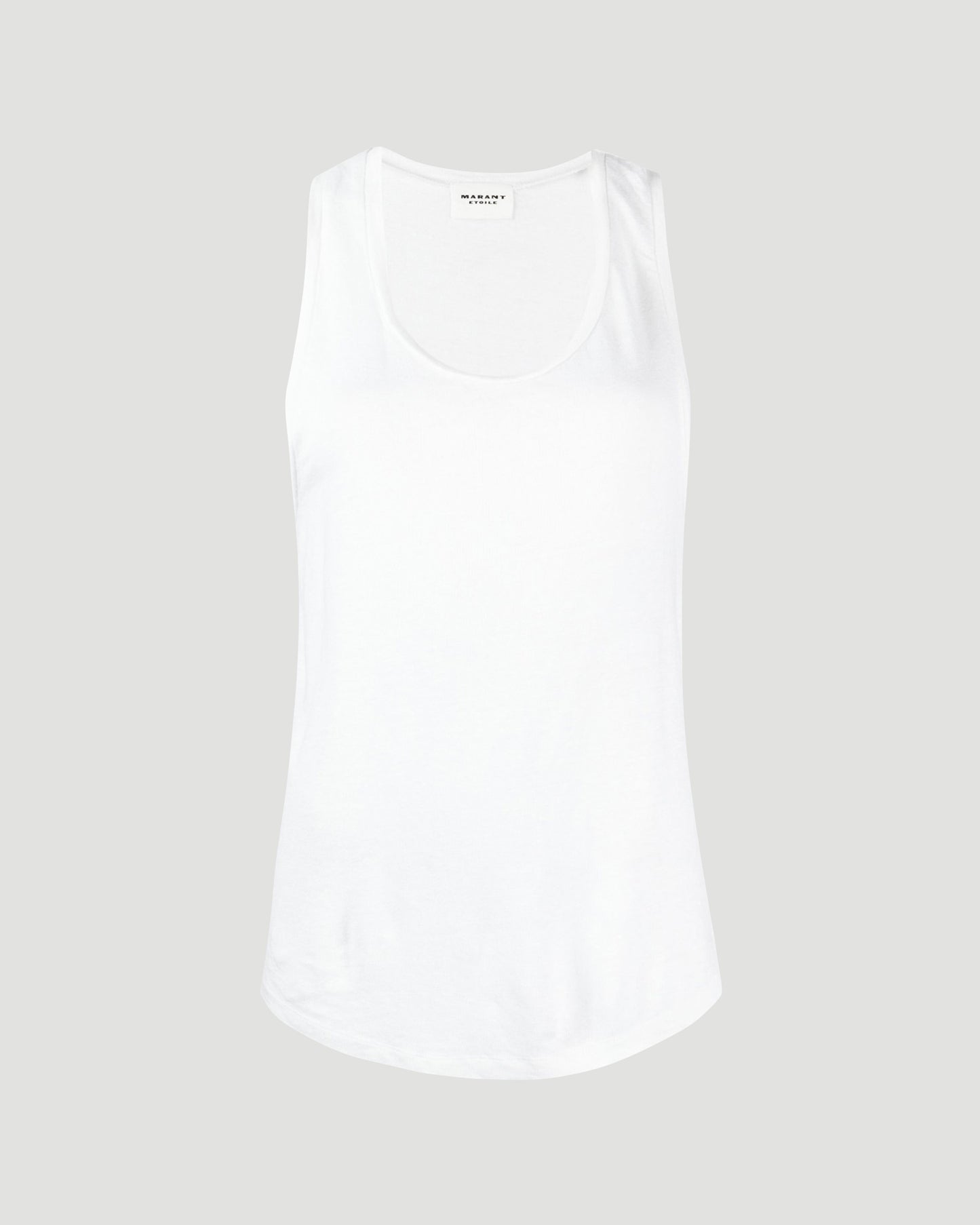Arielle linen top in white