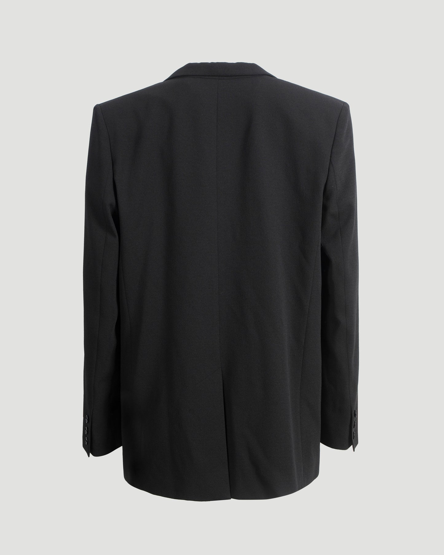Single-Breasted Blazer in Black