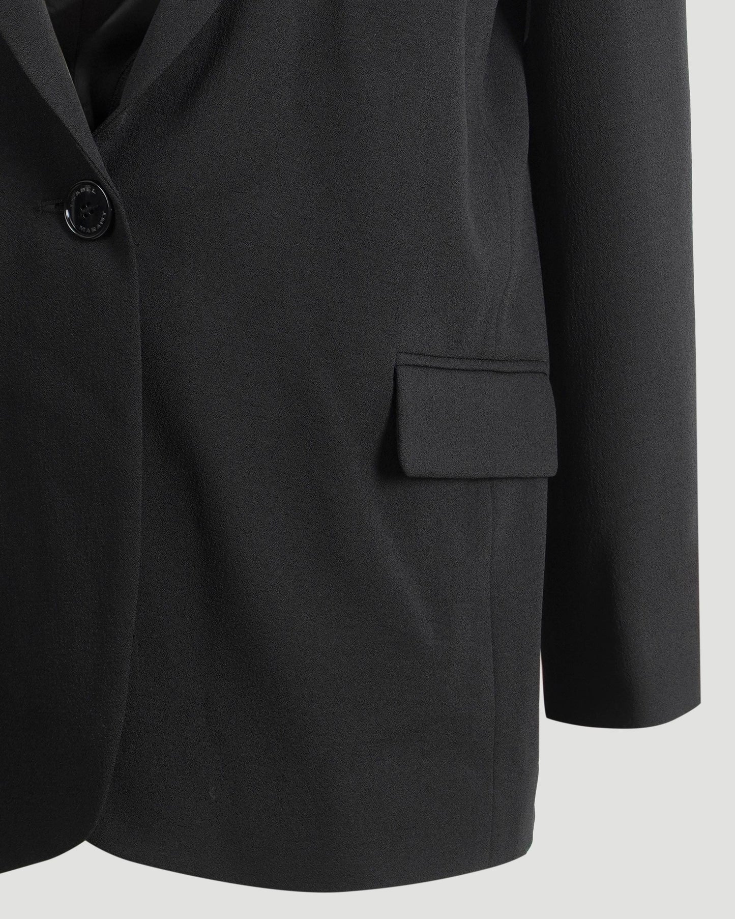 Single-Breasted Blazer in Black