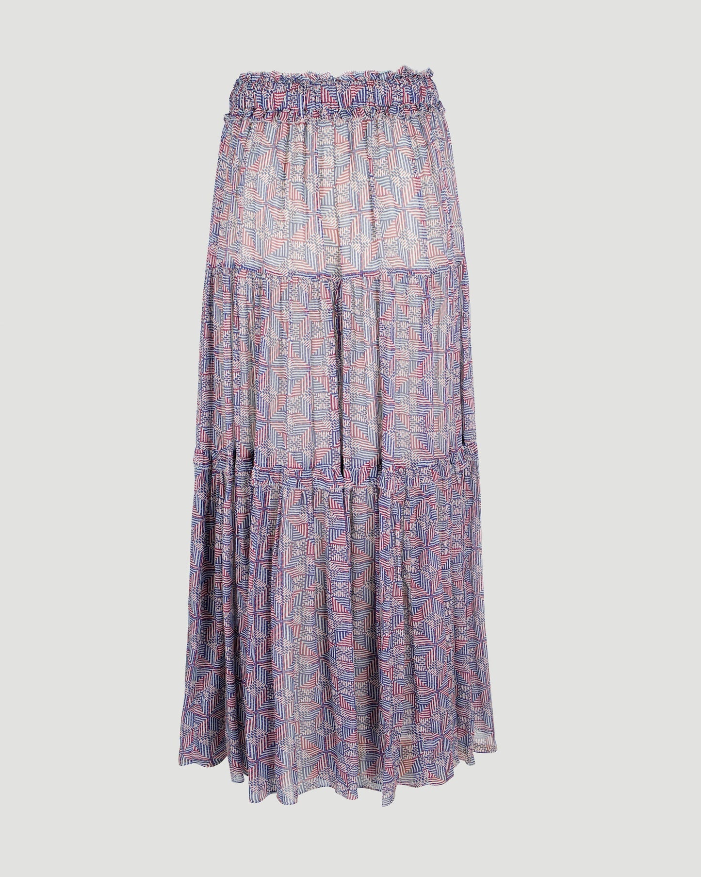 FELNA LONG PRINTED SKIRT