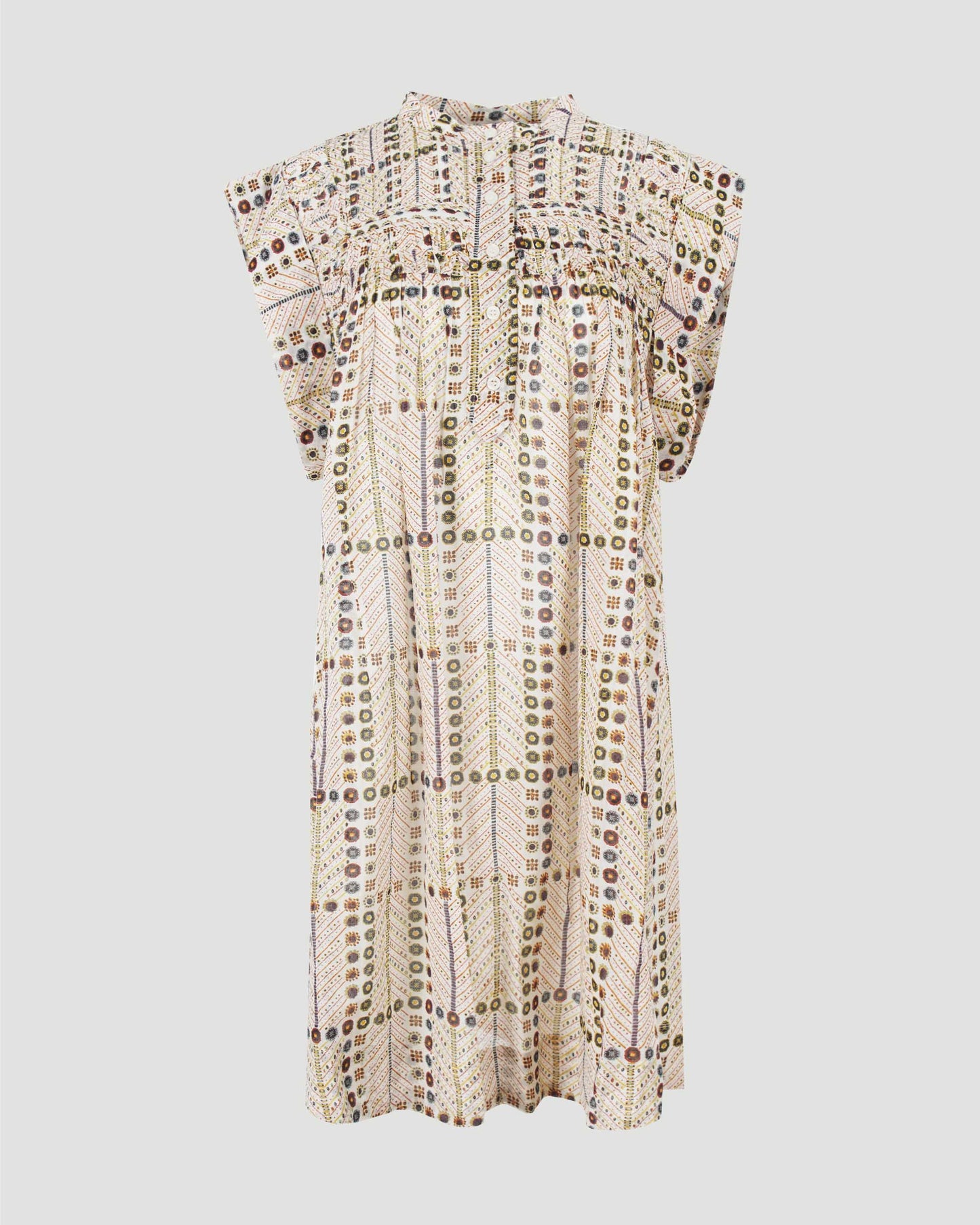 Robe Leazali in Ecru