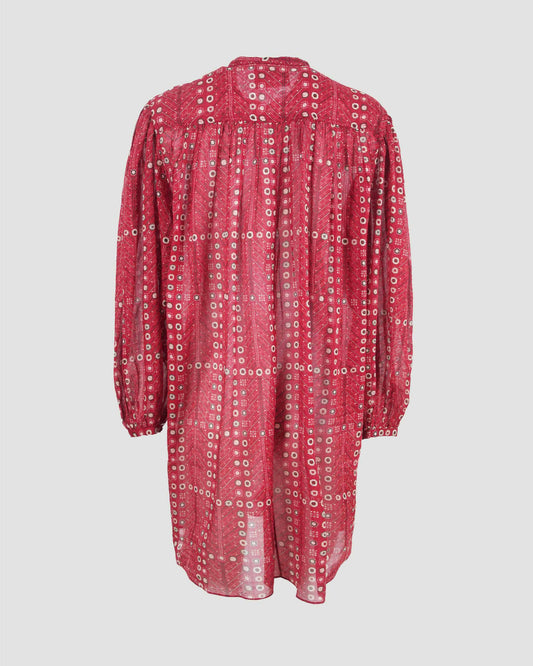 Printed Cotton Dress