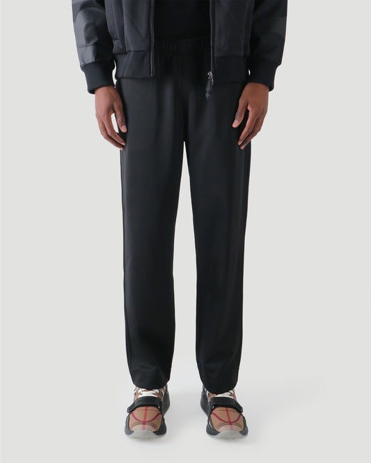 Logo Print Cotton Blend Jogging Pants