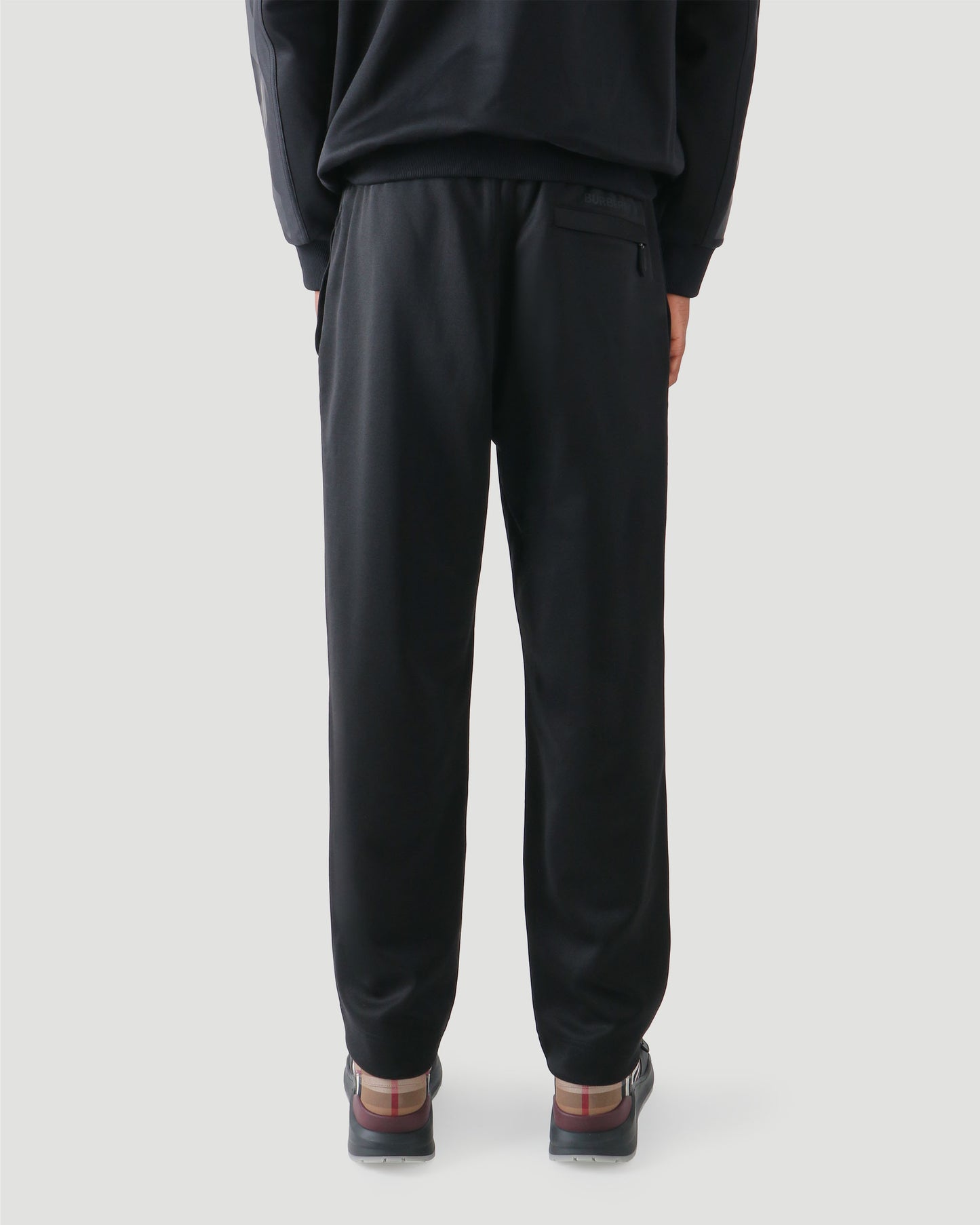 Logo Print Cotton Blend Jogging Pants