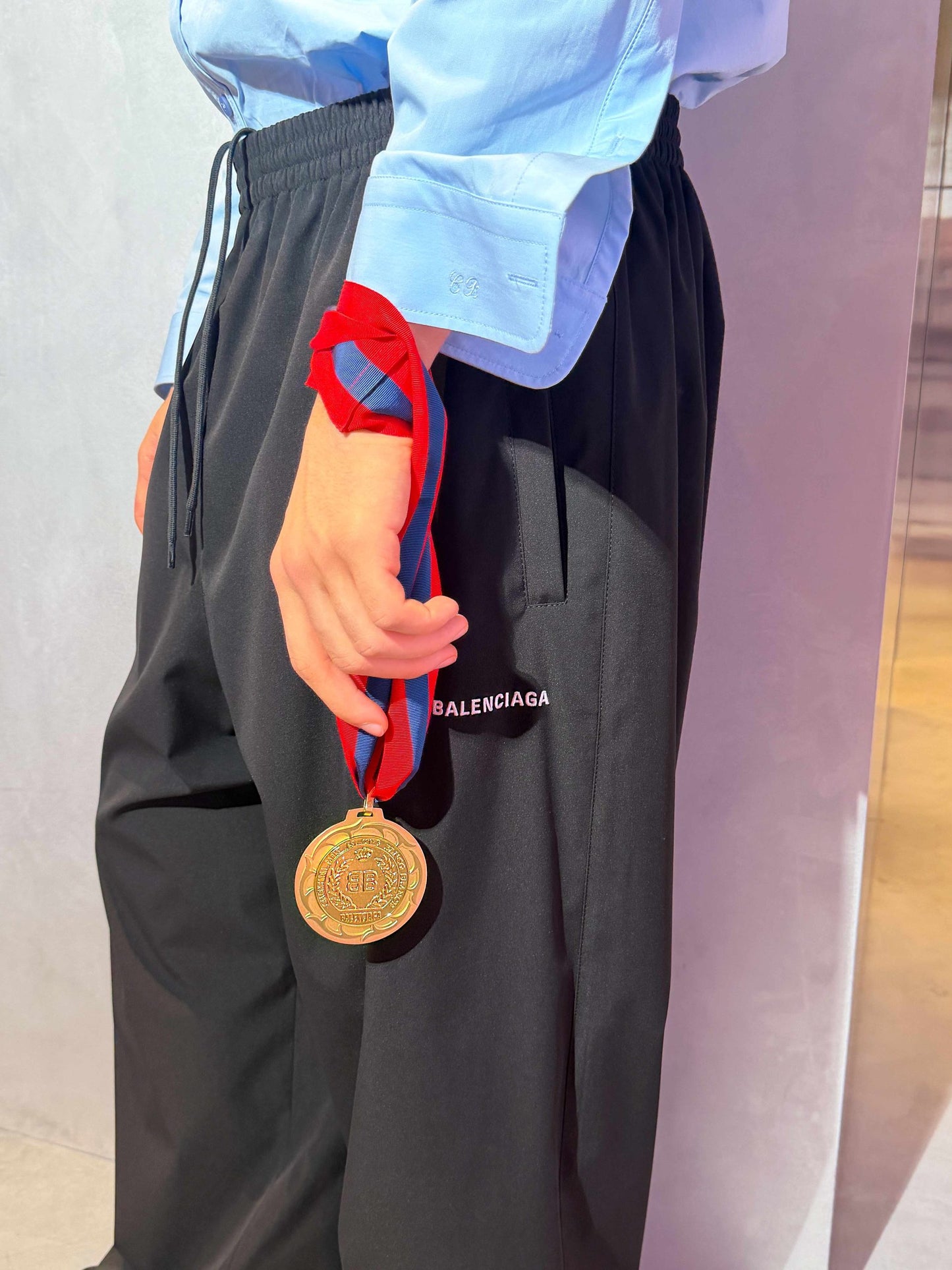 Necklace with a Round Pendant