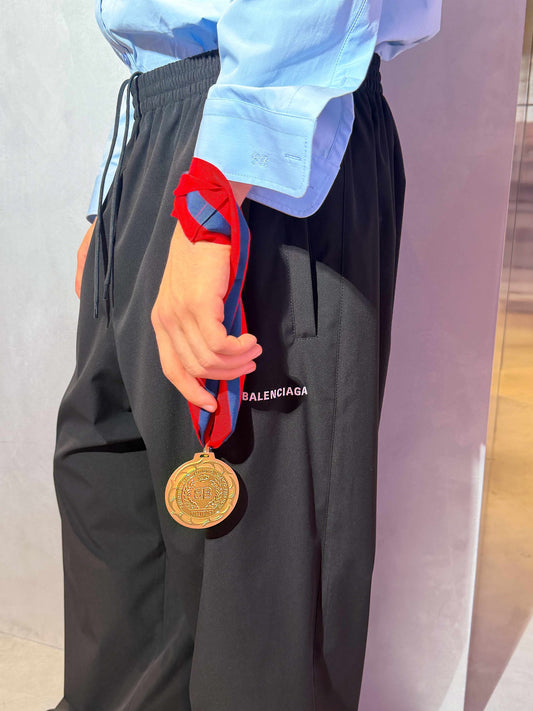 Necklace with a Round Pendant