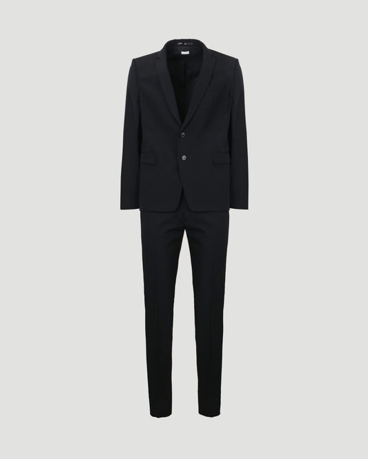 WOOL SUIT IN BLACK