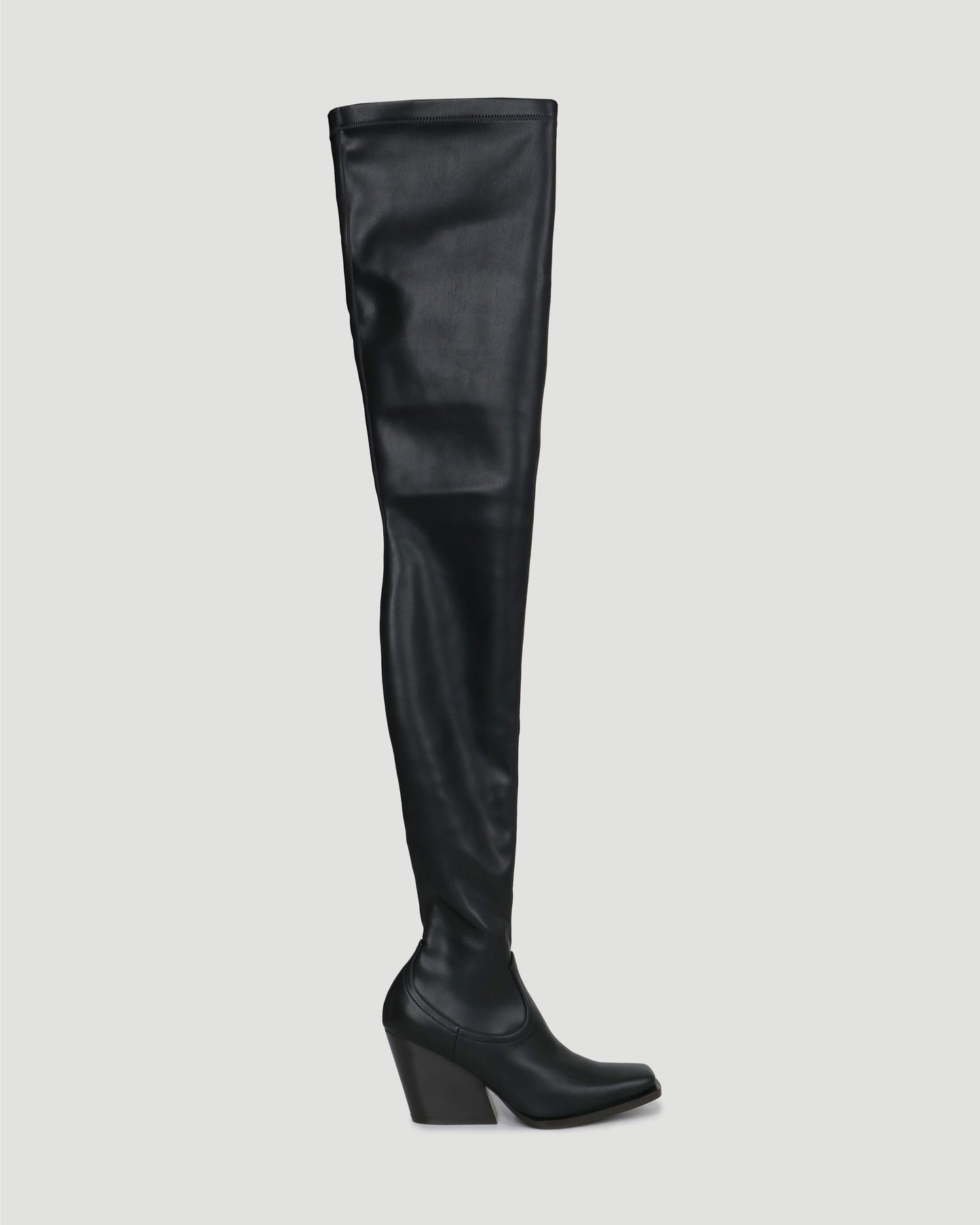COWBOY CUISSARD BOOTS IN FAUX LEATHER