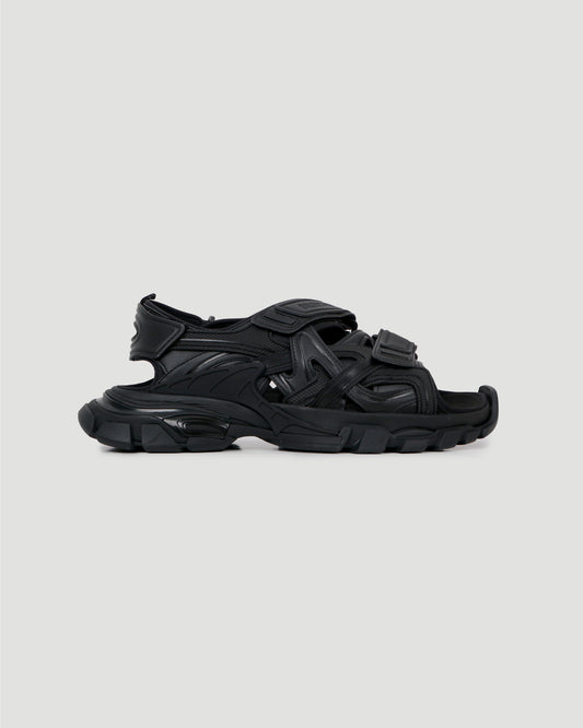TRACK SANDALS IN BLACK