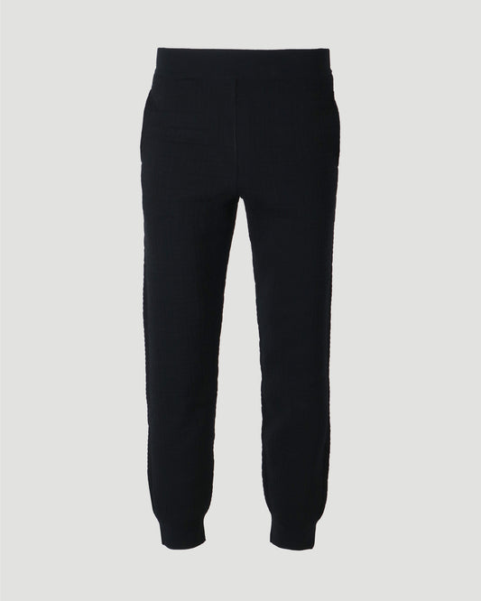 Jogger pants in 4G jacquard