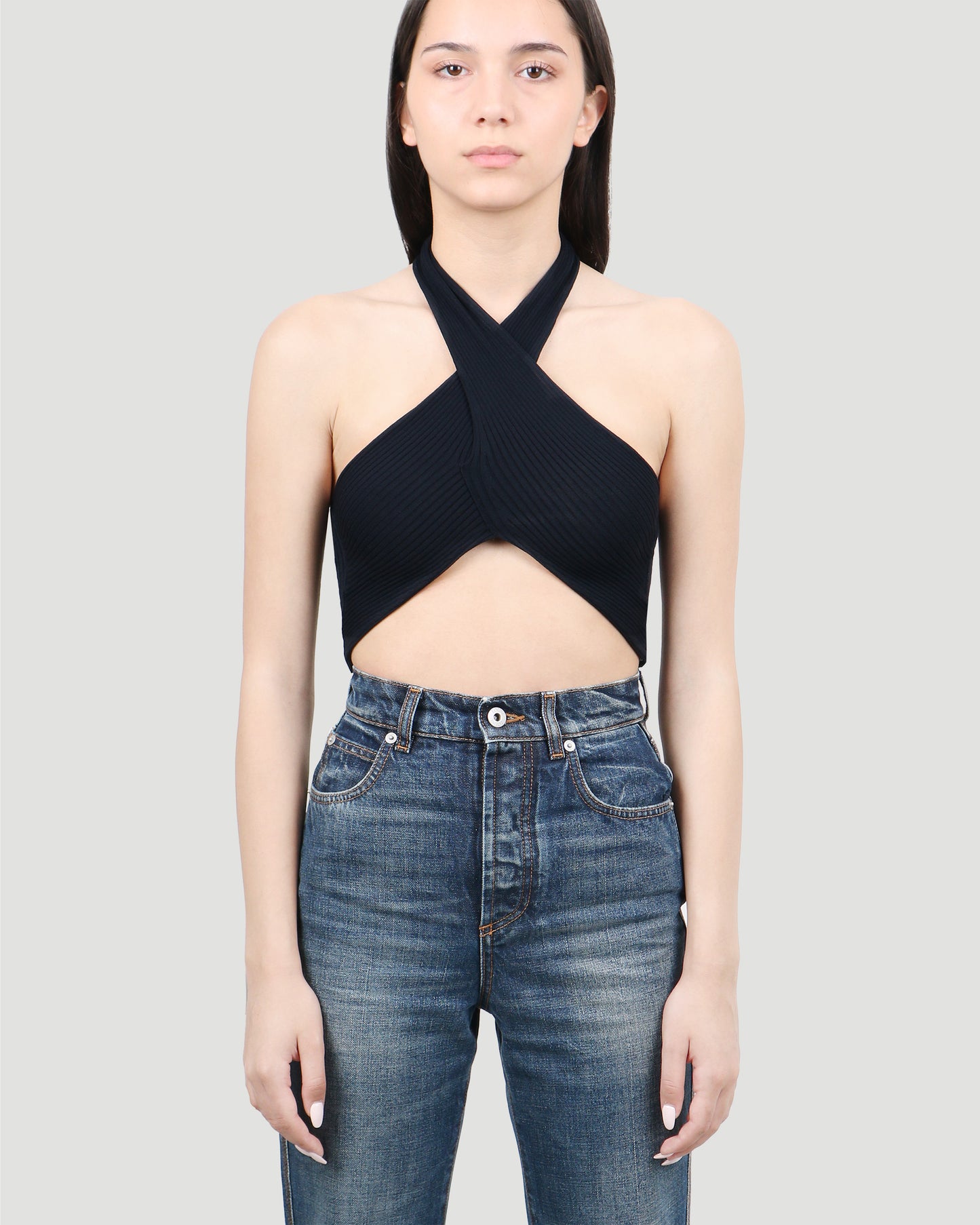 STRETCH TOP IN INK
