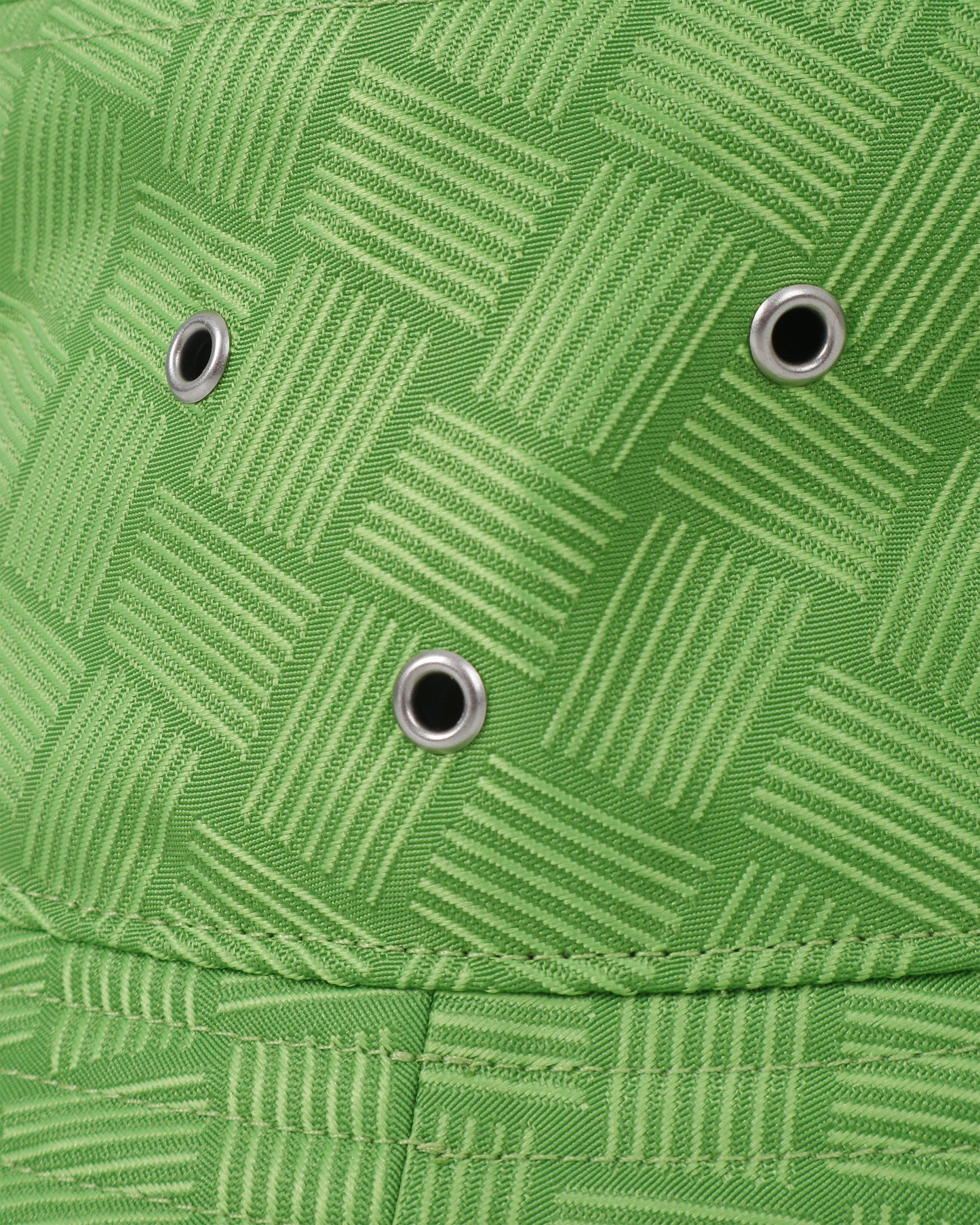 Intreccio Bucket Hat In Acid Green