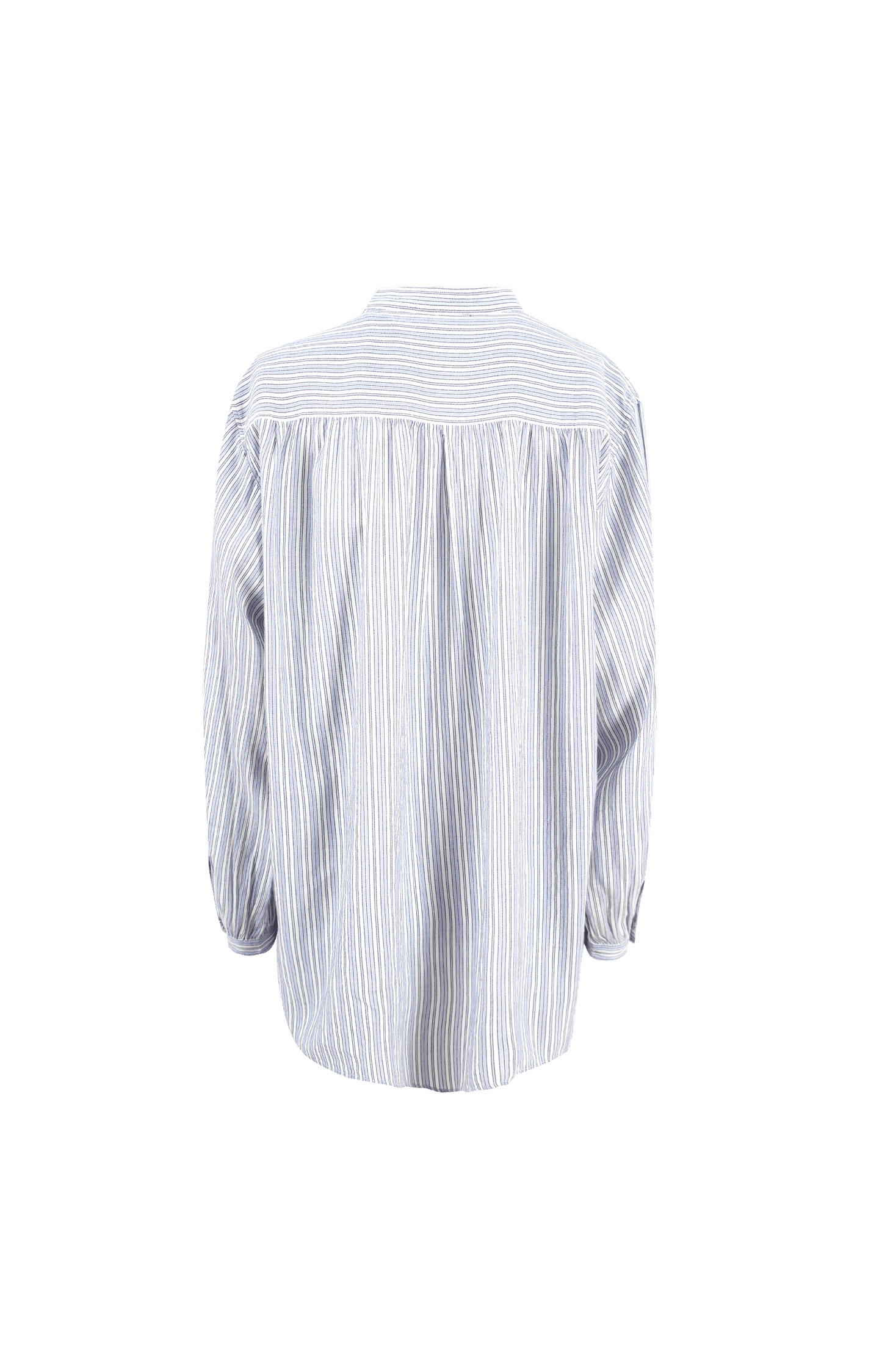Sapha striped cotton voile blouse