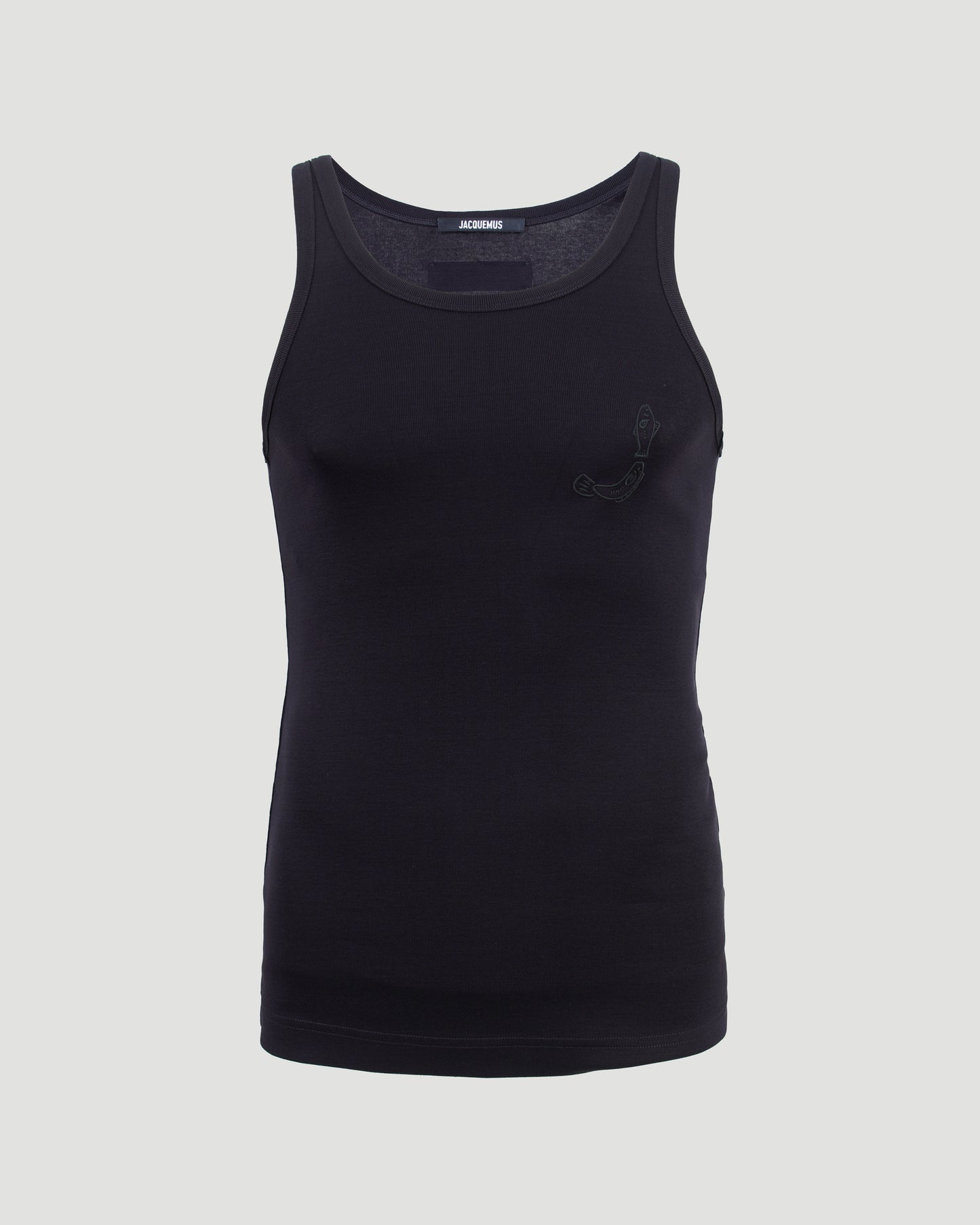 Second Skin Tank Top in Navy