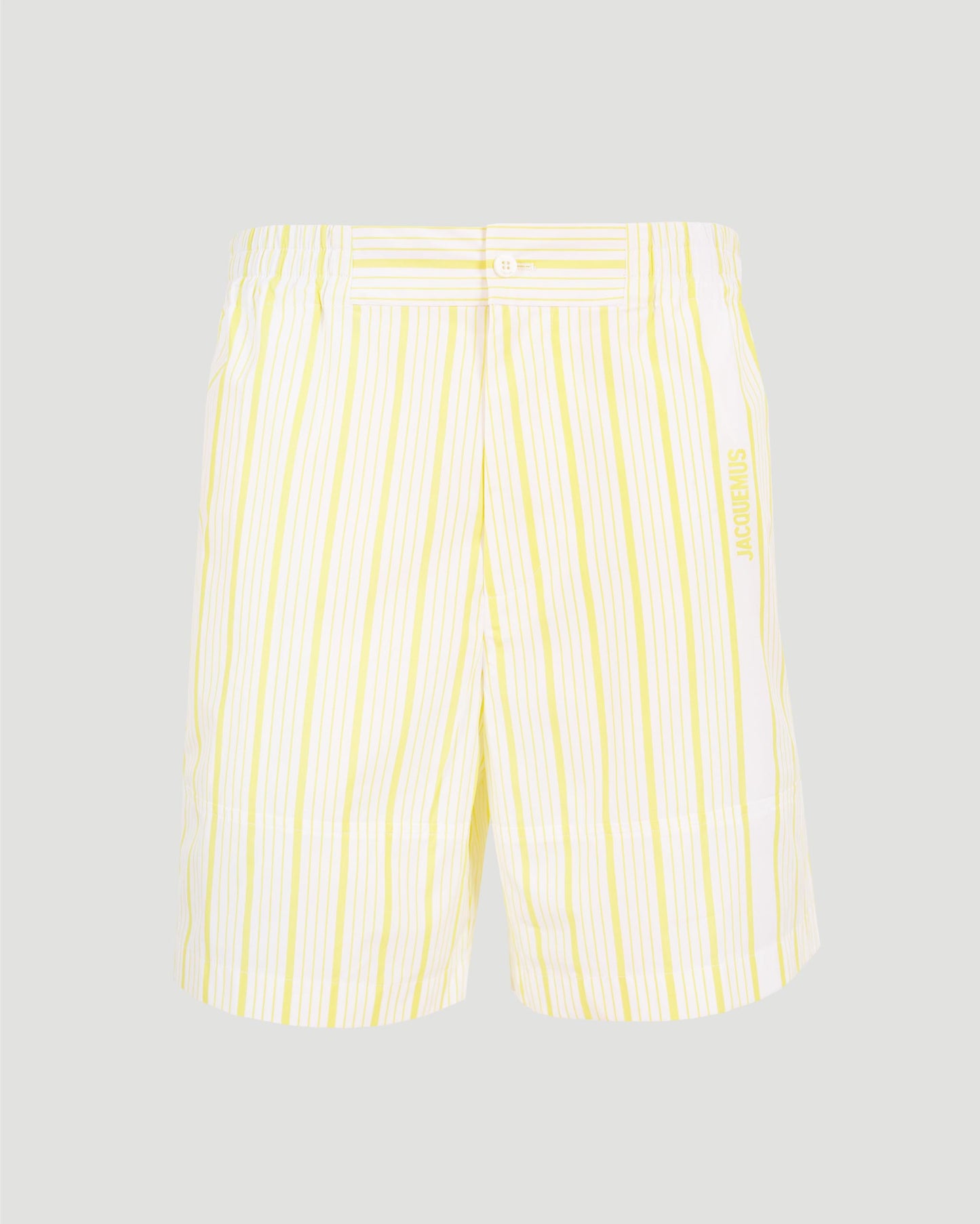 The Aloe Shorts in Yellow And White