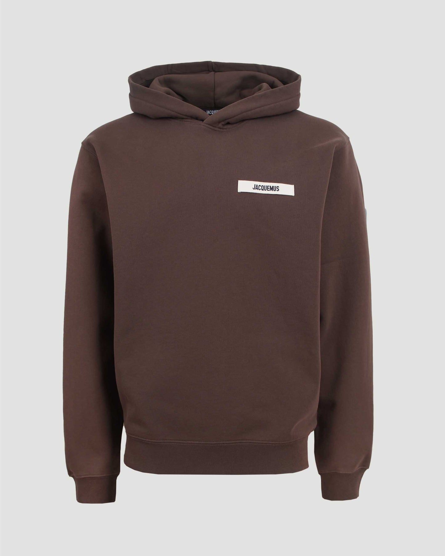 The Gros Grain Hoodie in Dark Brown