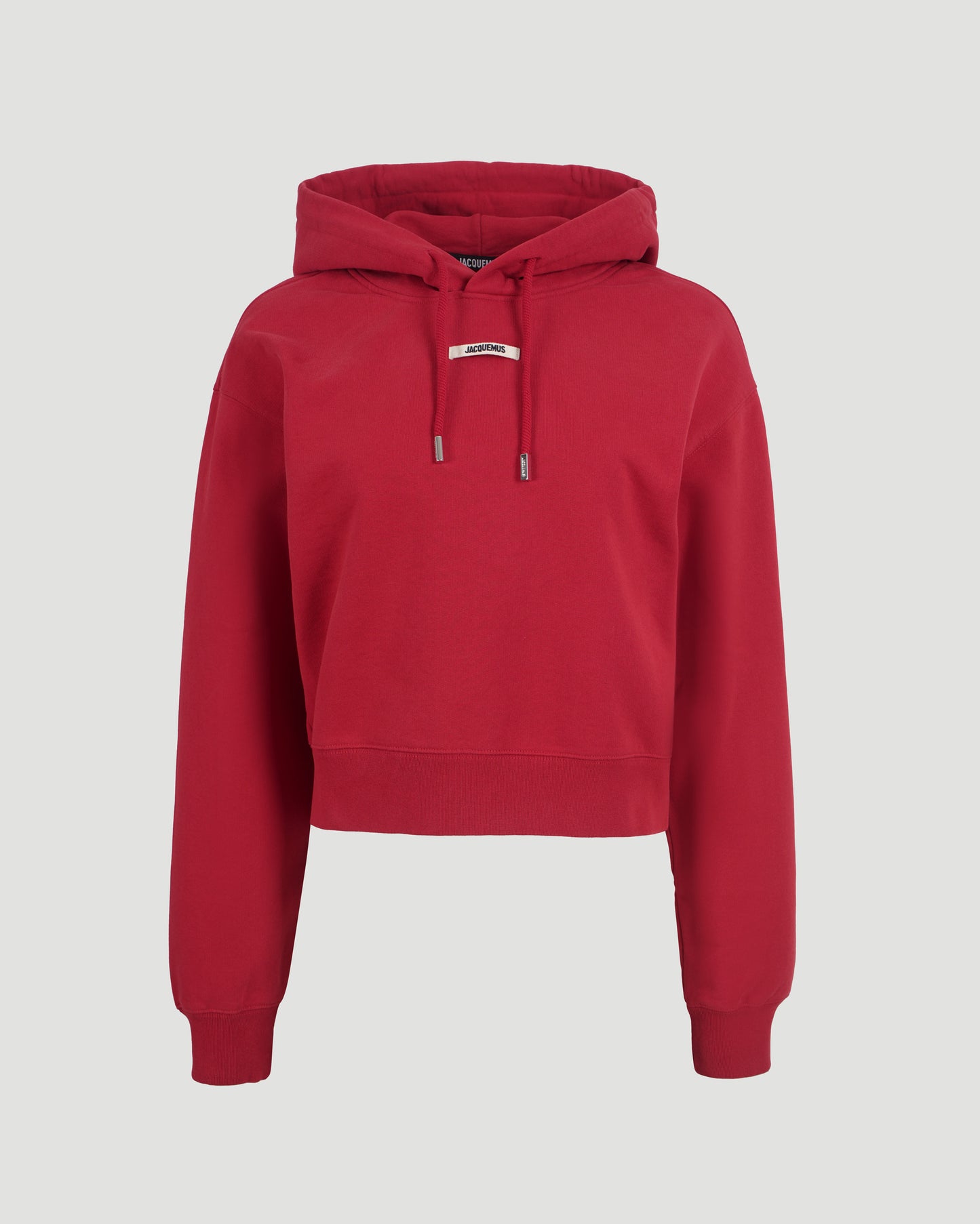 The Gros Grain Hoodie in Red