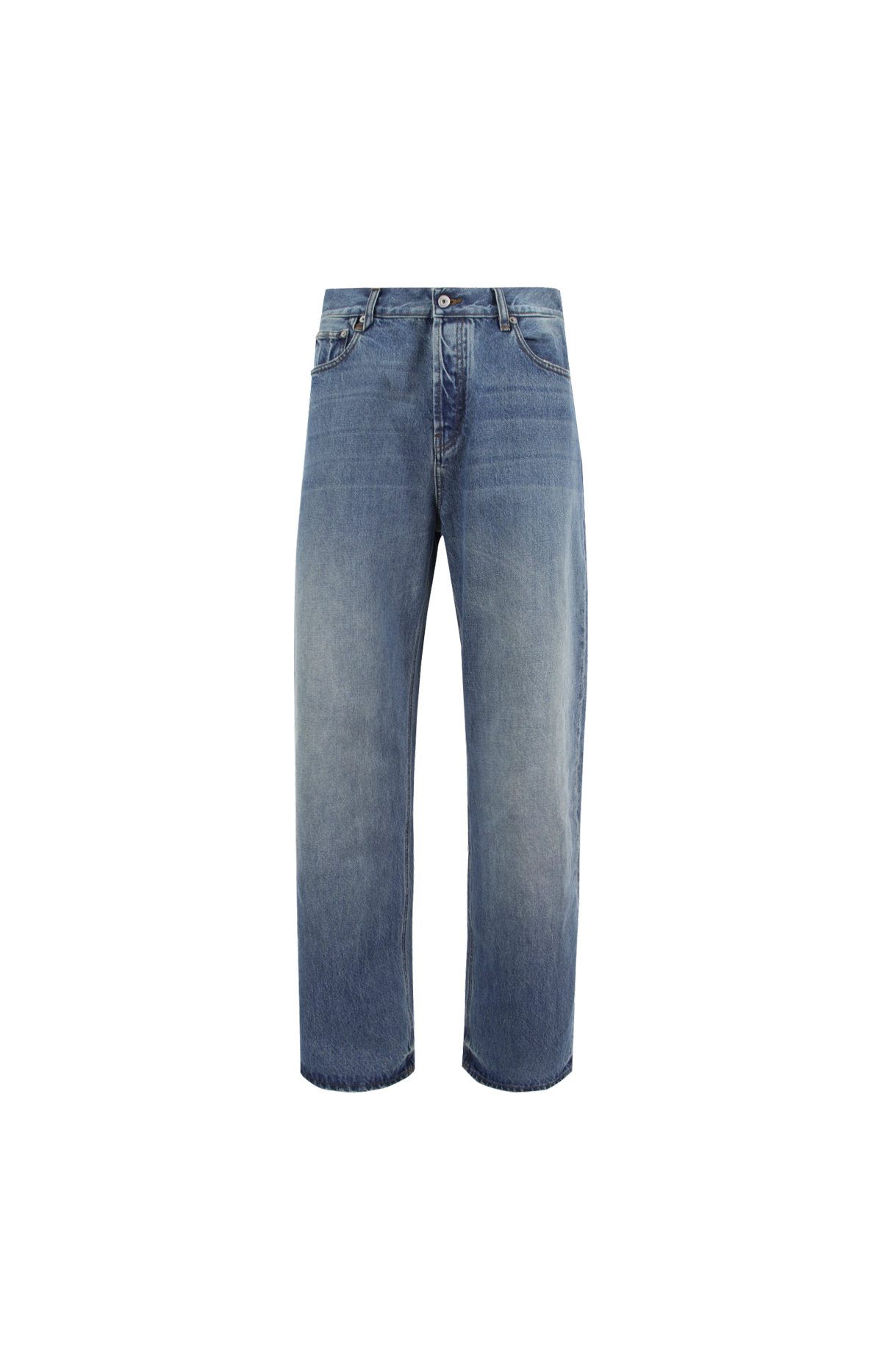 de-Nîmes Straight Denim Pants