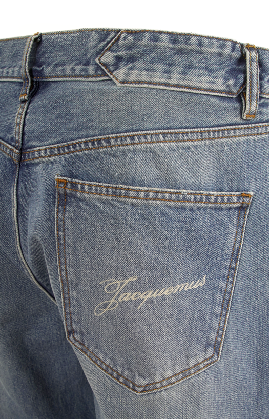 de-Nîmes Straight Denim Pants