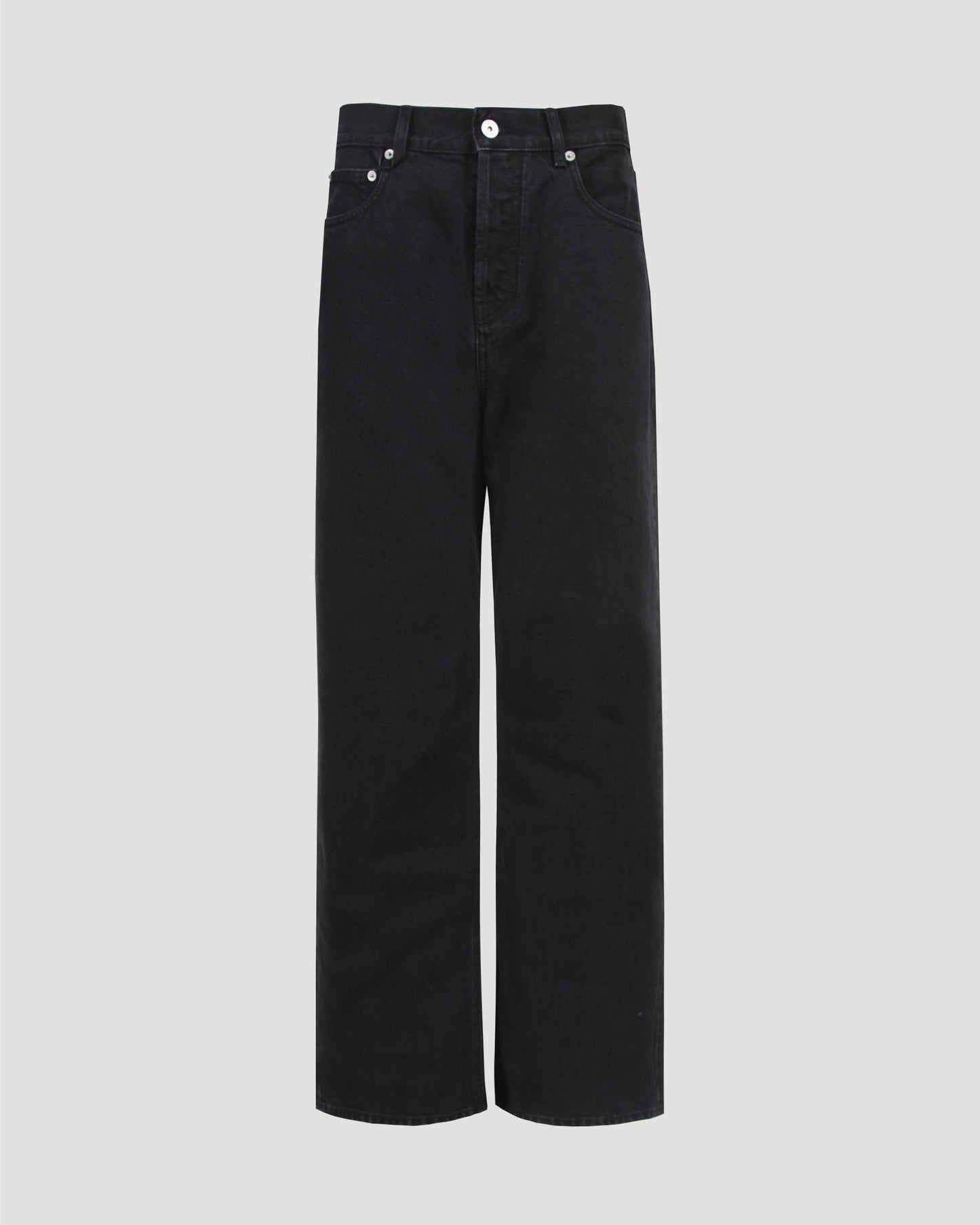 The Straight De-Nîmes Denim Pants in Black
