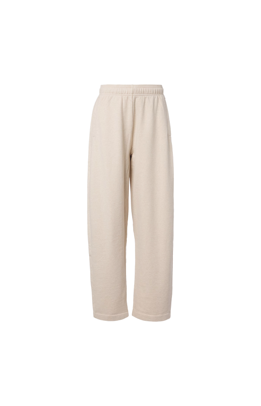 Jacquemus Women's Corso Sweatpants in Beige — front view