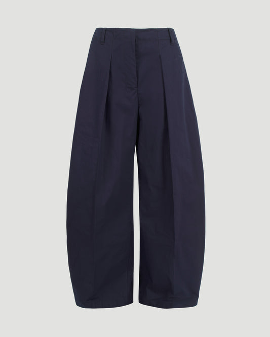 The Wide Ovalo Pants in Navy