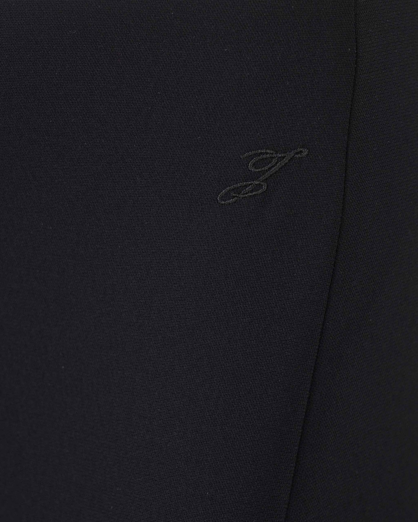 The Triangle Maxi Skirt in Black