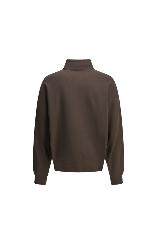 Jacquemus Gros Grain Sweatshirt in Brown — product photo 2