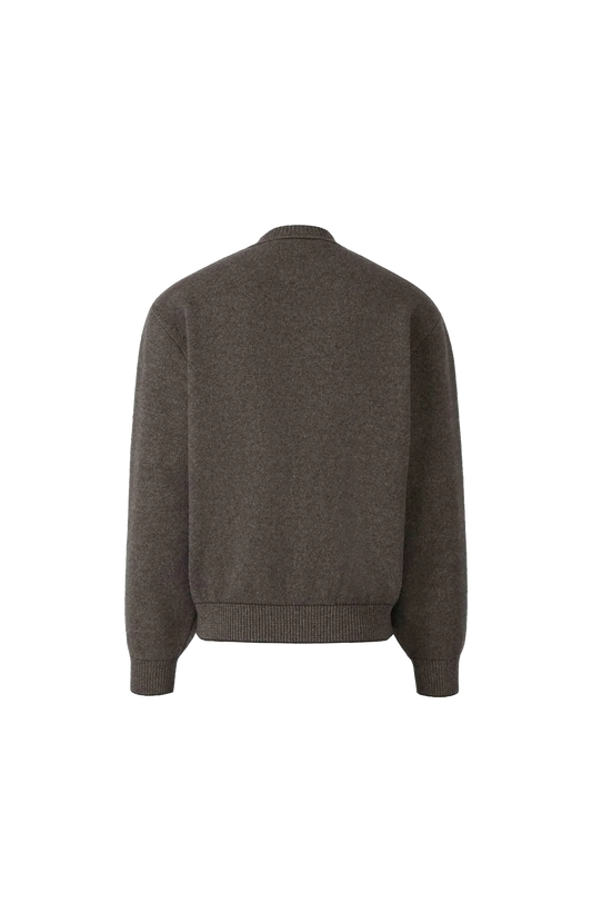 Jacquemus La Maille Pelota Sweater in Taupe — product photo 2