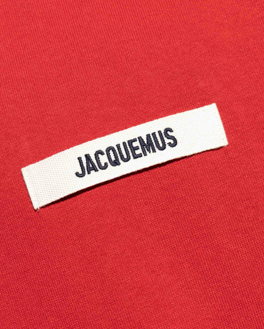 The Gros Grain T-Shirt in Dark Red