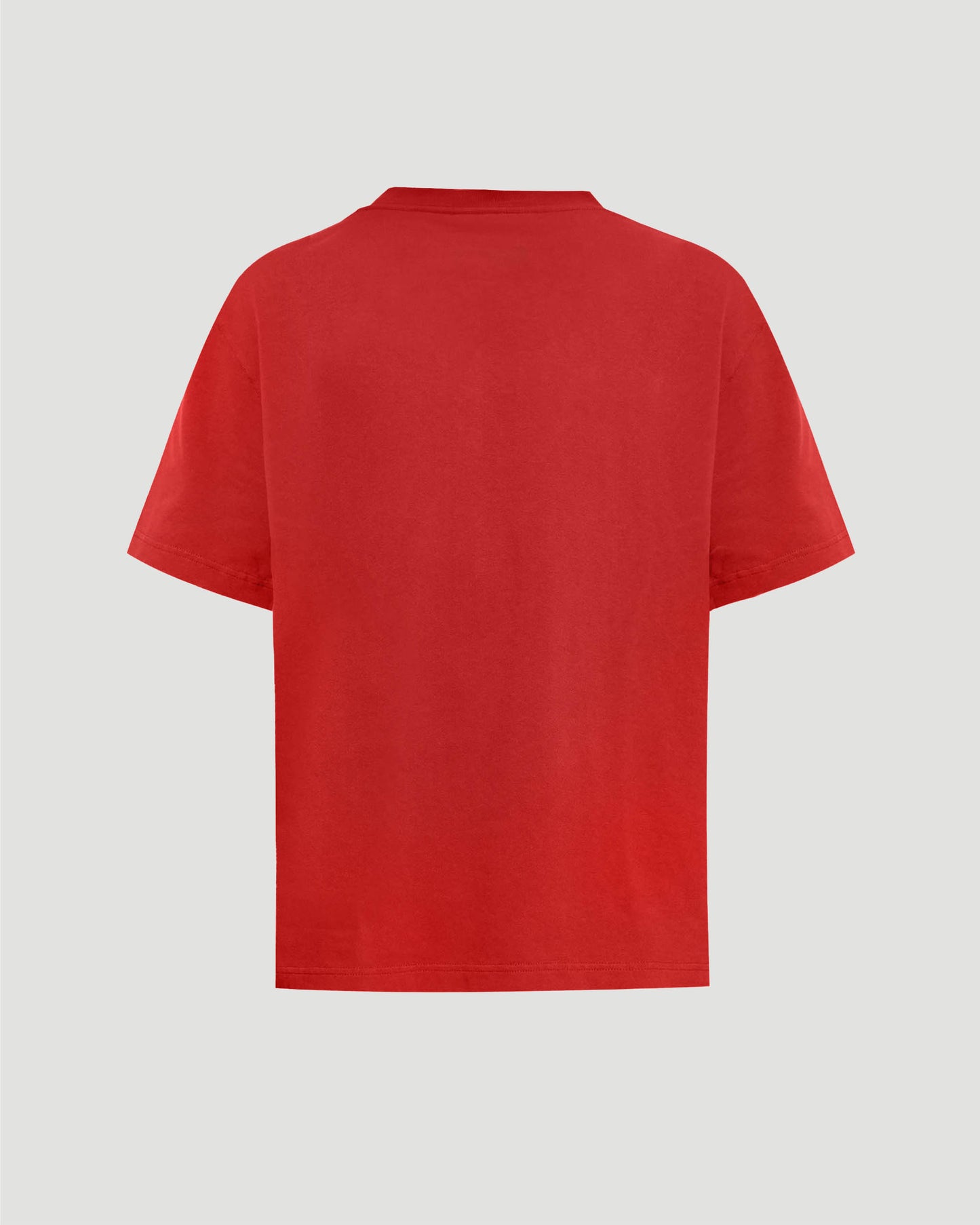 The Gros Grain T-Shirt in Dark Red