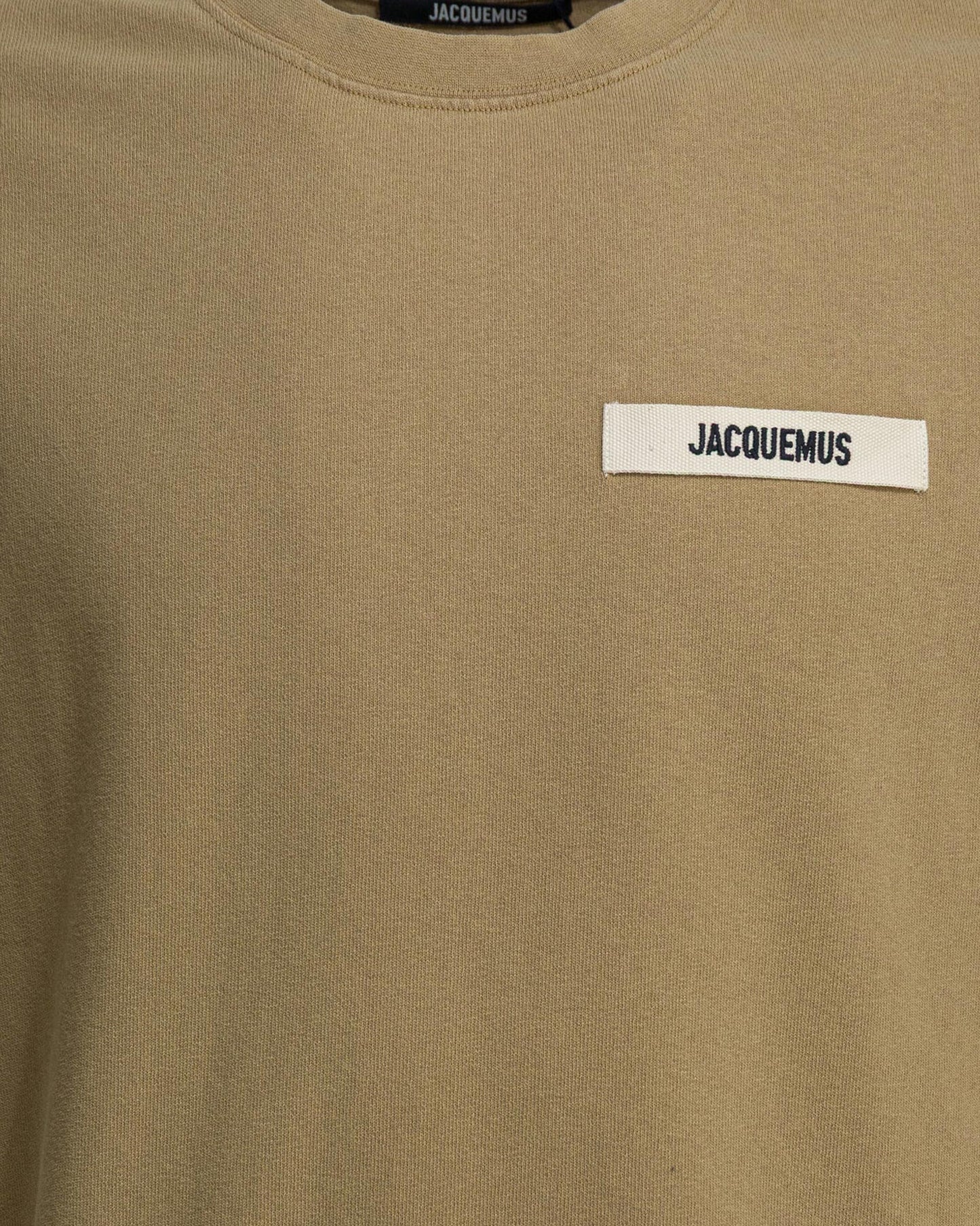 The Gros Grain T-Shirt in Dark Beige