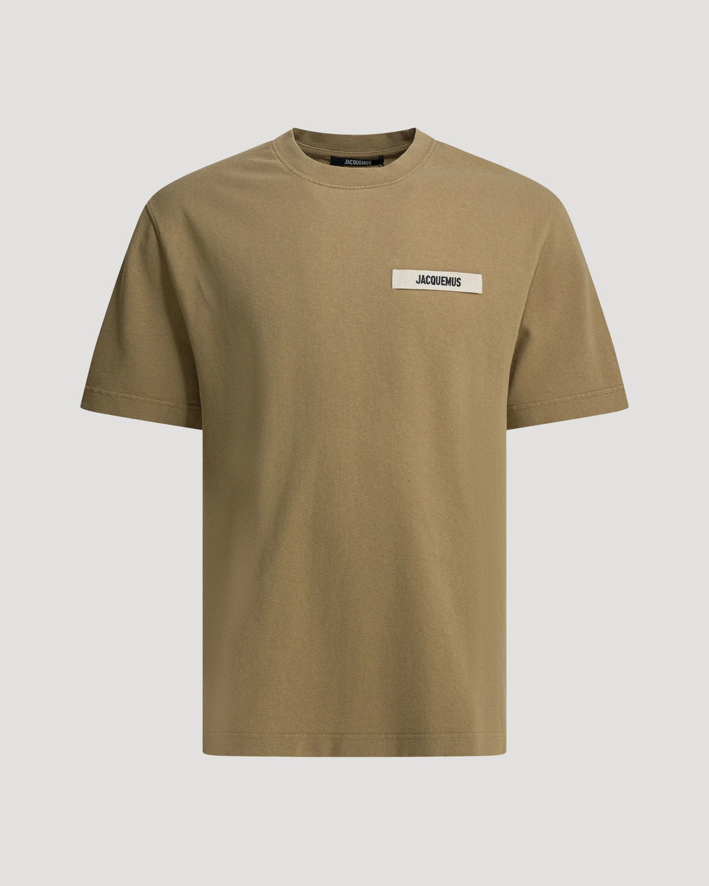 The Gros Grain T-Shirt in Dark Beige