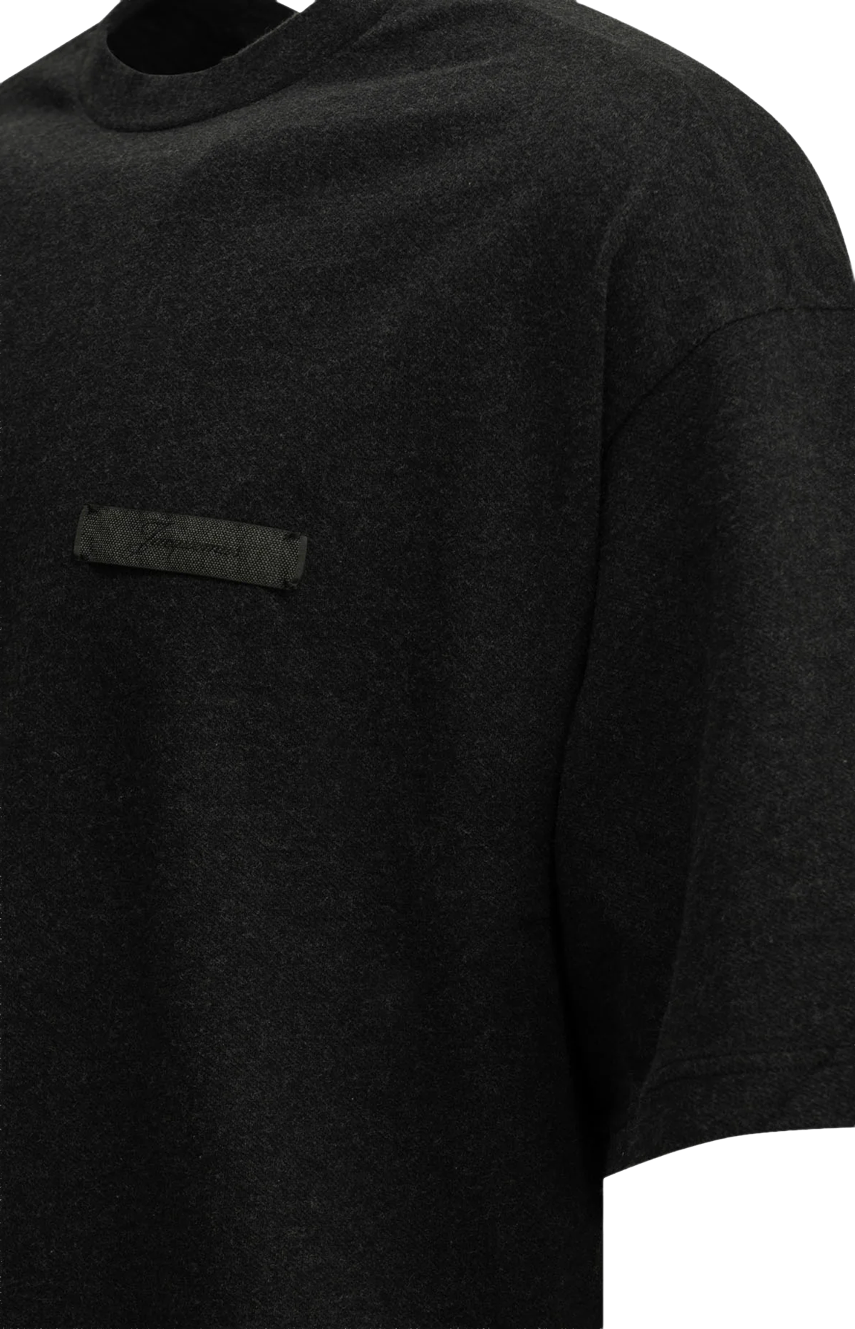 The Ruban T-shirt in Dark Grey