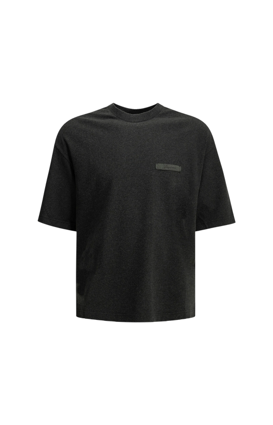 Jacquemus The Ruban T-shirt in Dark Grey — front view