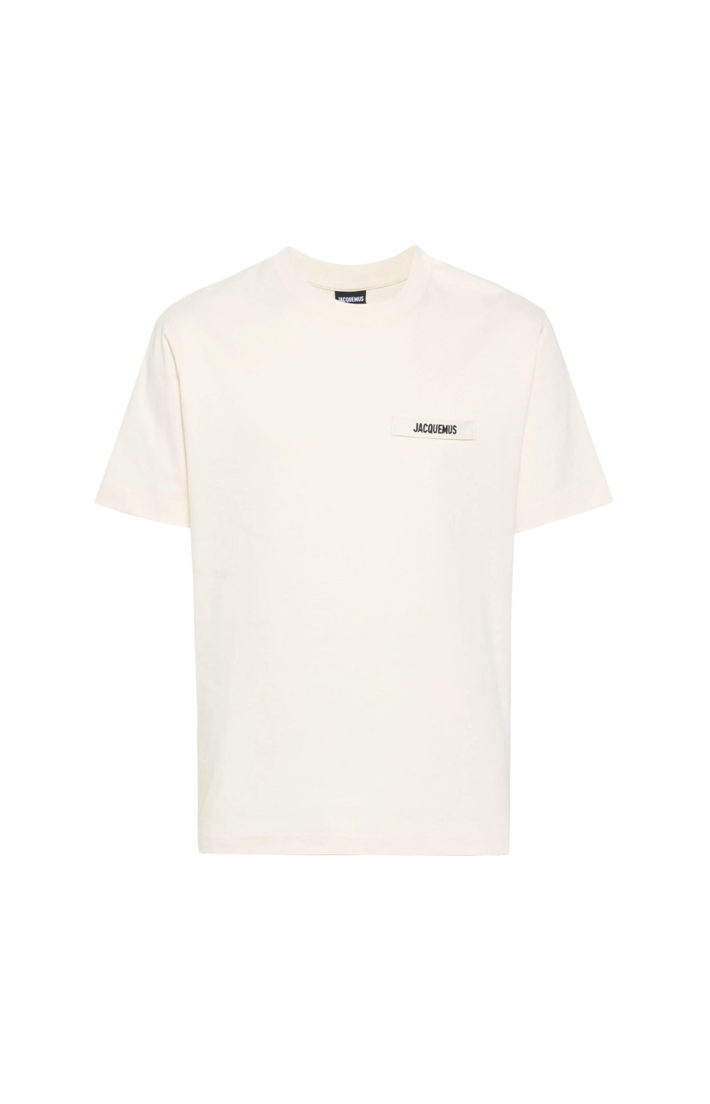The Gros Grain Short-Sleeve T-Shirt in Light Beige
