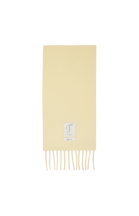 Jacquemus The Cavallo Scarf in Yellow — front view