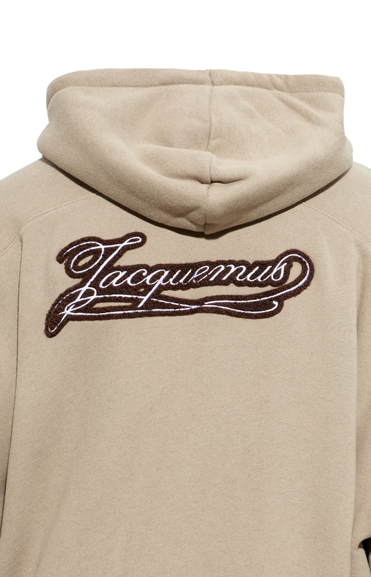 Jacquemus Men's Torneo Hoodie in Beige — product photo 2