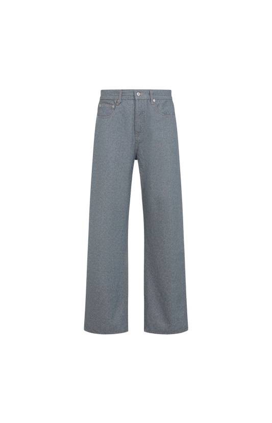 Nîmes embroidered-pocket jeans