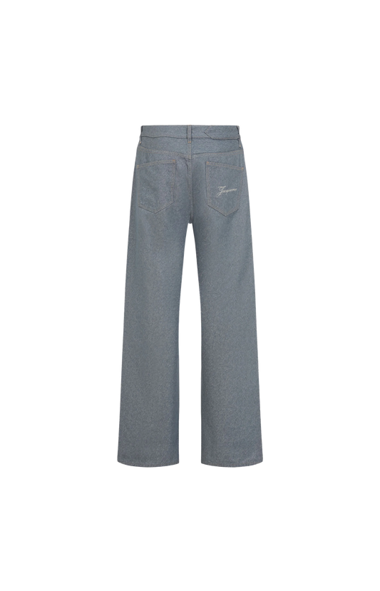 Nîmes embroidered-pocket jeans