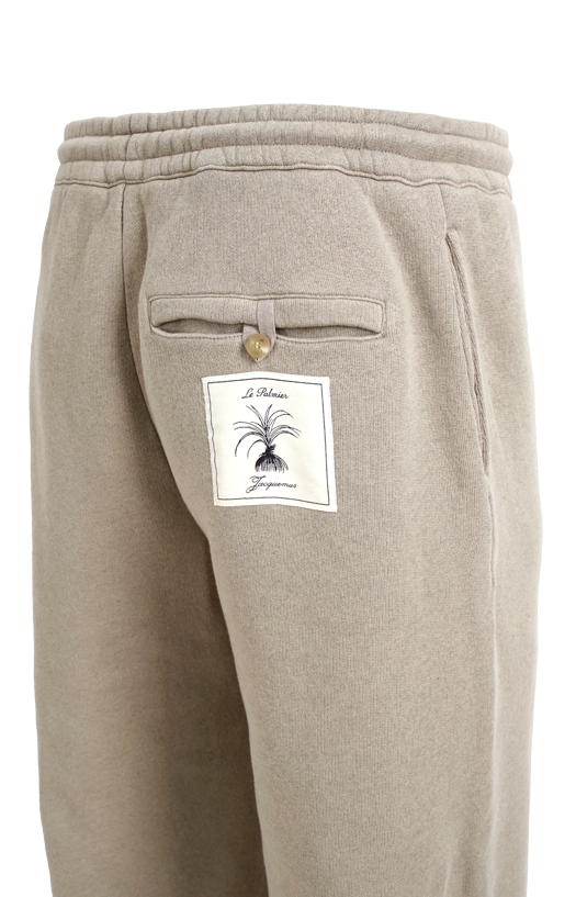Jacquemus Men's Torneo Sweatpants in Beige — product photo 2