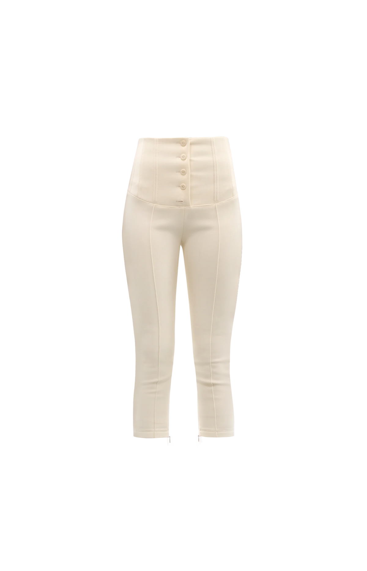 Arlésien Capri Pants in White