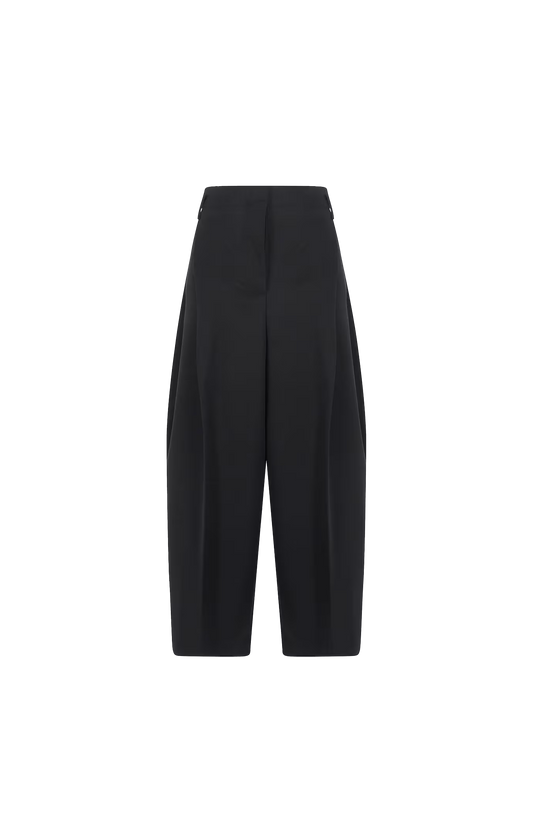 Jacquemus The Miami Trousers in Black — front view