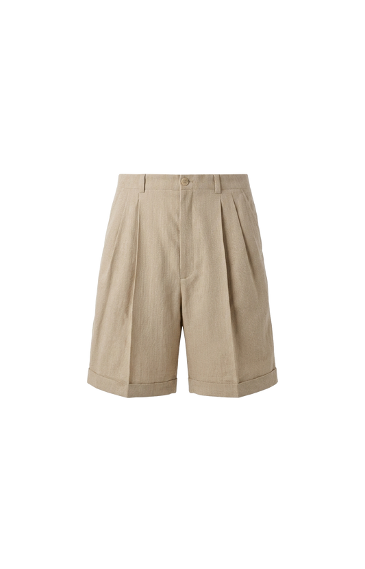 The Pastro Bermuda shorts with pleats