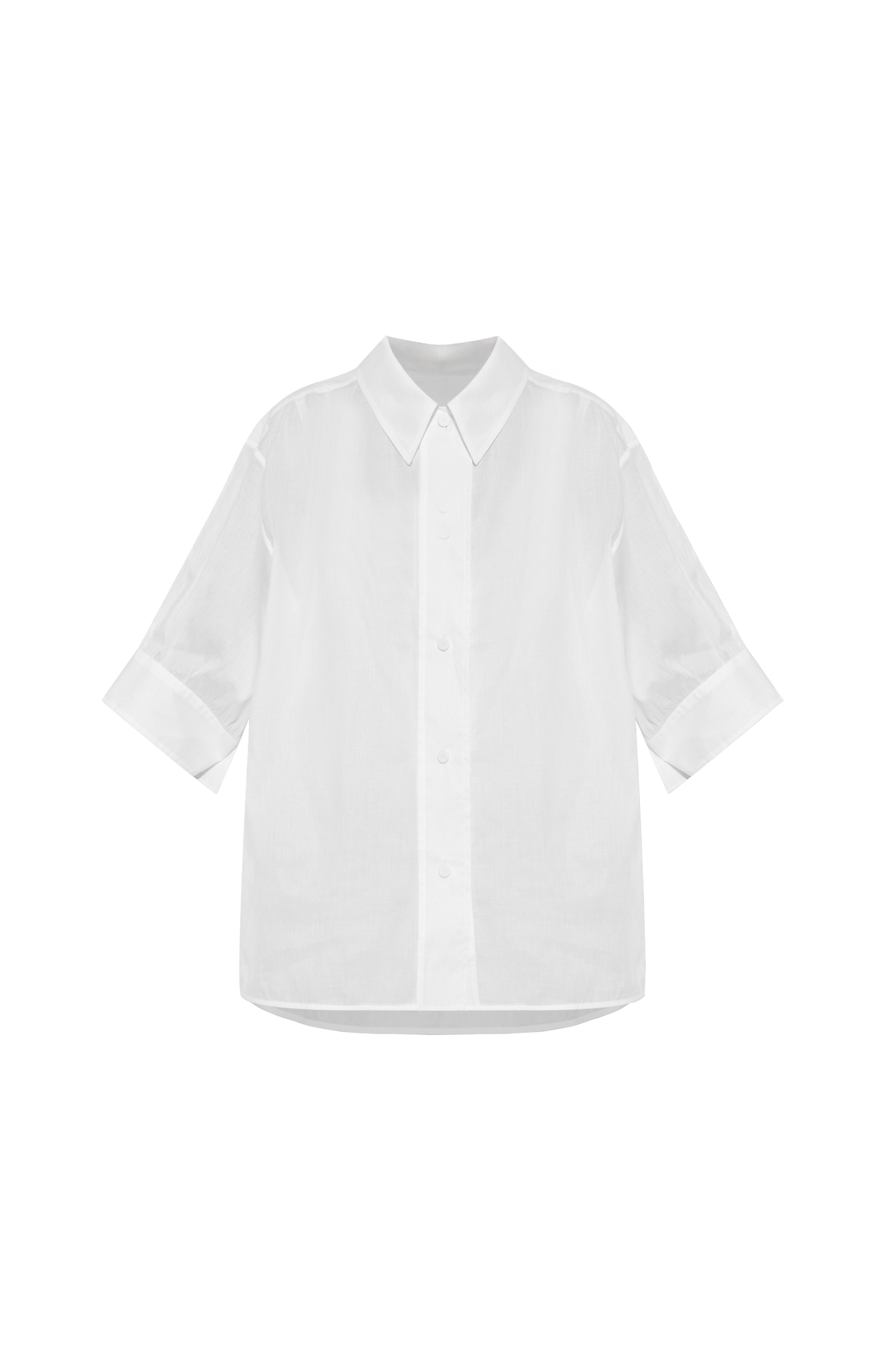 White Loose-fit Shirt