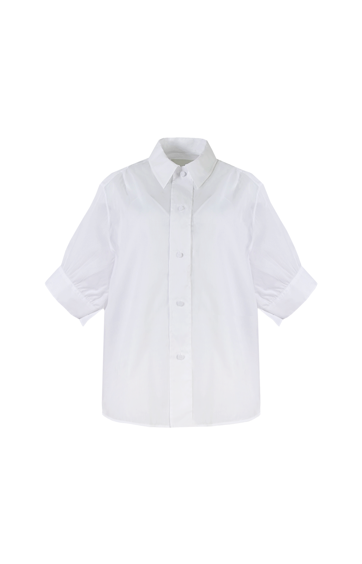 White Loose-fit Shirt